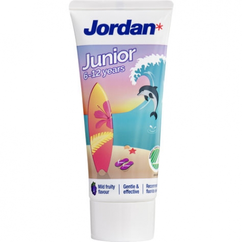 CC直邮1 瑞典Jordan儿童牙膏6到12个岁50毫升（图案随机）#