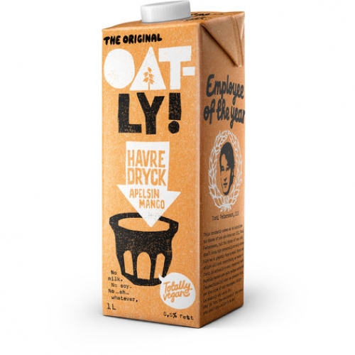 CC直邮1 Oatly 燕麦奶芒果味#