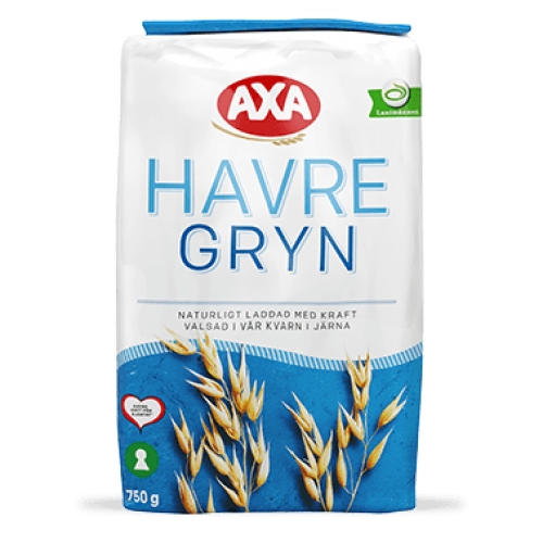 CC直邮1 AXA Havre Gryn 纯燕麦片#