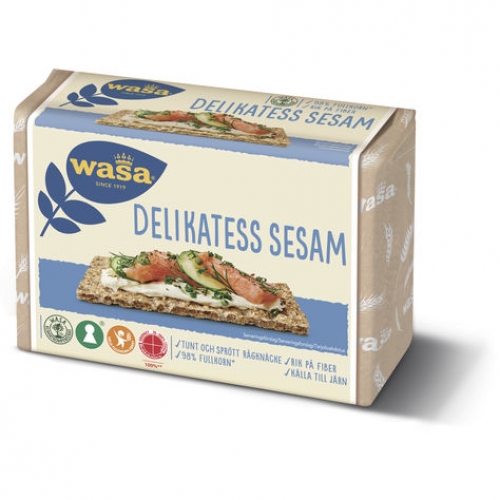 CC直邮1 Wasa Delikatess Sesam全麦饼干285克#