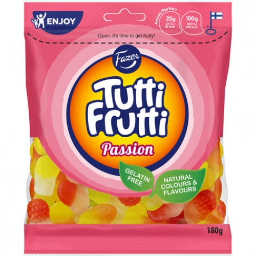 CC直邮1 Tutti Frutti Passion激情水果软糖180克#