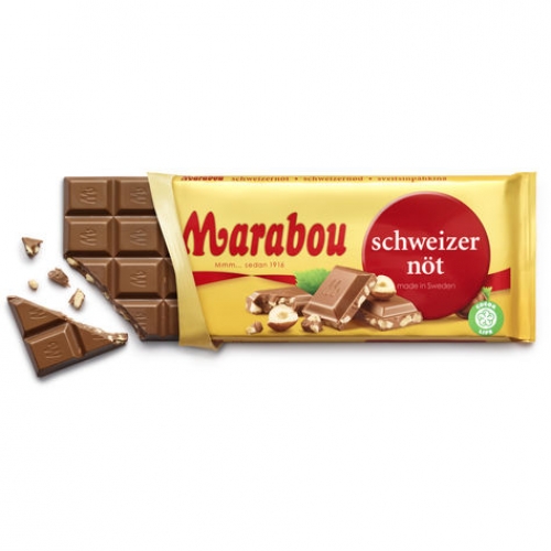 CC直邮1 Marabou Schweizernot巧克力200克#