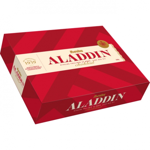 CC直邮1 瑞典圣诞必吃Aladdin巧克力红盒#