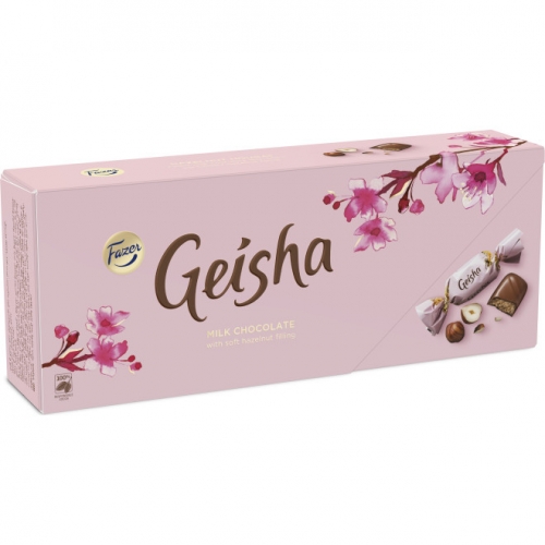 CC直邮1  Fazer Geisha  牛奶巧克力糖228克#