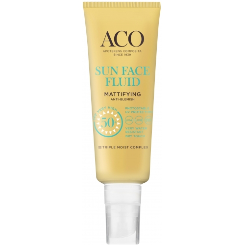 CC直邮1 ACO Fluid Mattifying SPF50防晒霜