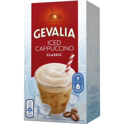 CC直邮1 瑞典Gevalia Cappuccino ICE 冰咖啡#