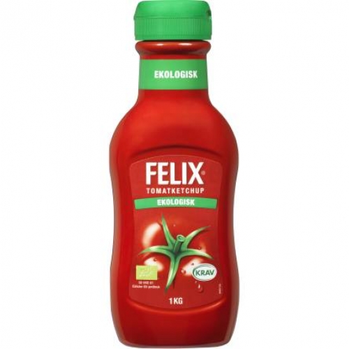 CC直邮1 瑞典Felix有机(KRAV)番茄酱1公斤装#