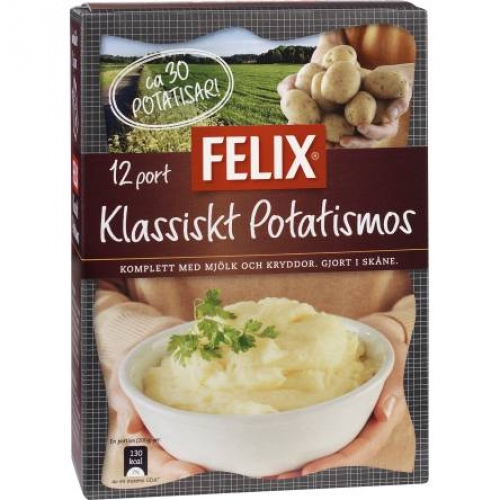 CC直邮1 瑞典Felix奶香土豆泥(12小包)#