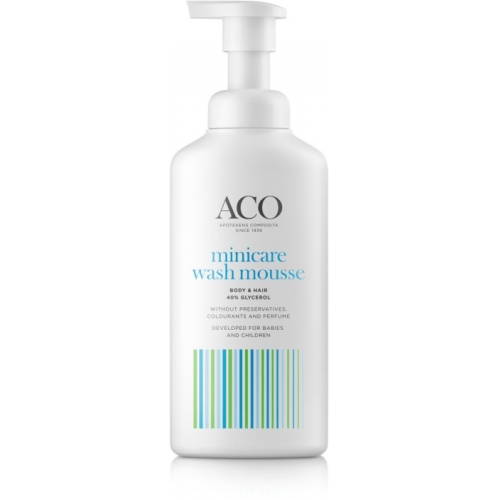 CC直邮1  瑞典ACO minicare wash Mousse护肤莫丝200ml