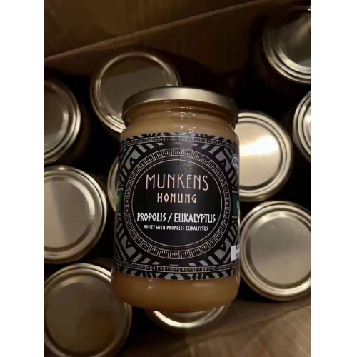 CC直邮1 瑞典农场Munkens有机蜂胶蜜（薄荷味）500克