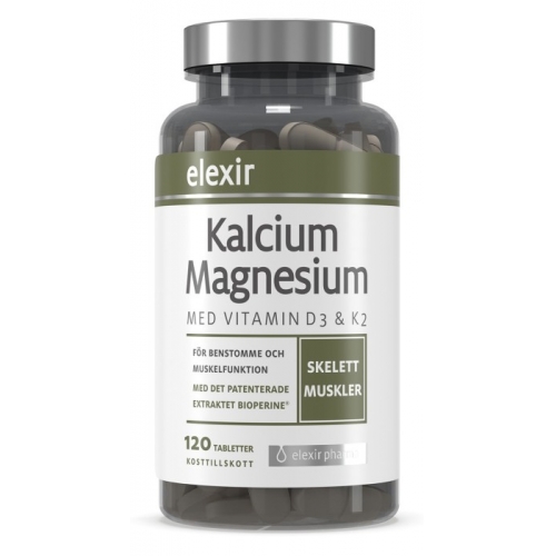 CC直邮1  Elexir Kalcium Magnesium 钙镁 120粒