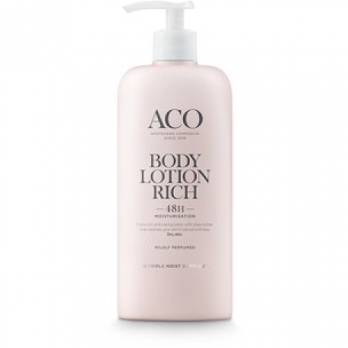 CC直邮1 瑞典ACO Body Lotion Rich Parf 身体乳（有香味） 400ml