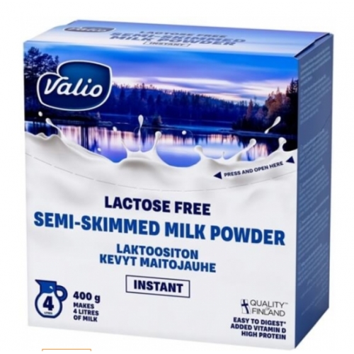 保税发货3 西安 芬兰Valio半脂奶粉400克/盒 保质期2023年07月