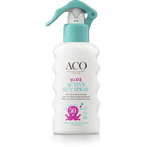 CC直邮1 ACO Kids ActiveSun SPF50儿童防晒喷雾