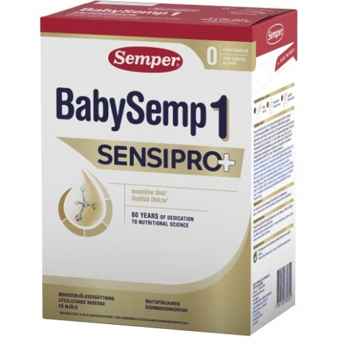 CC直邮1 森宝Semper  SensiPro 1段助消化配方奶粉700克 黄色#