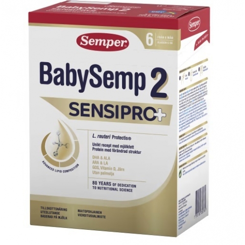 CC直邮1 森宝Semper  SensiPro 2段助消化配方奶粉700克 黄色#