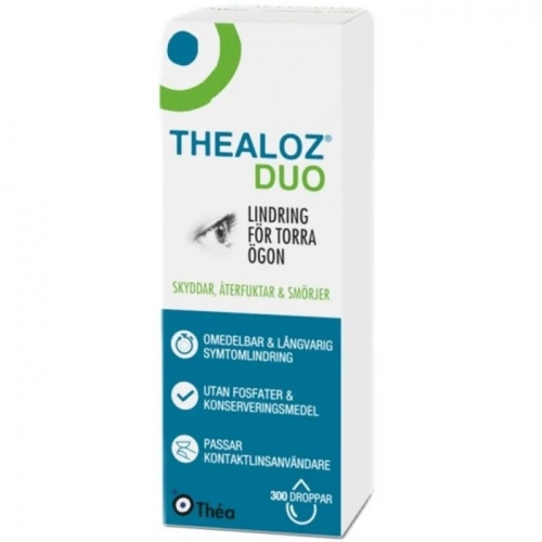 CC直邮1 芬兰Thealoz Duo 滴眼液人工泪液（可以戴着隐形使用）