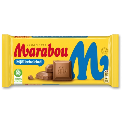 CC直邮1 Marabou Mjolk牛奶巧克力200克#