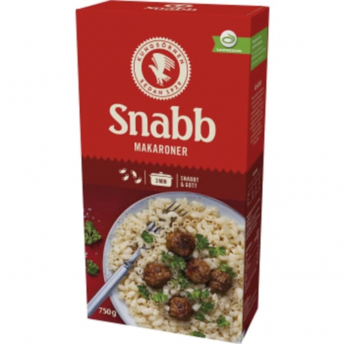 CC直邮1 Kungsornen Snabbmakaroner  金鹰快速(3分钟)马卡龙意面750g#