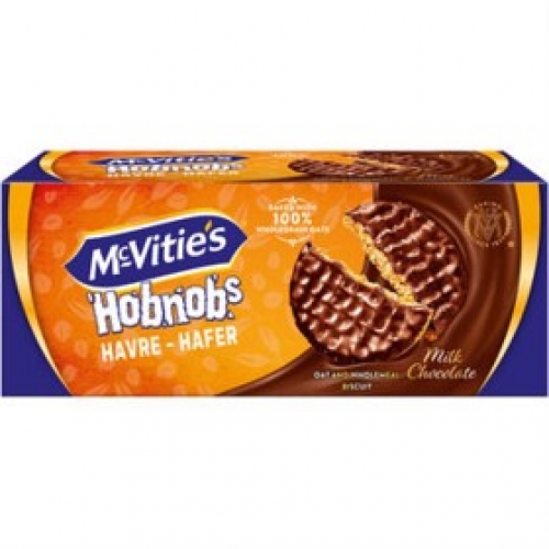 CC直邮1 McVities Hobnobs 牛奶巧克力饼干 300克#