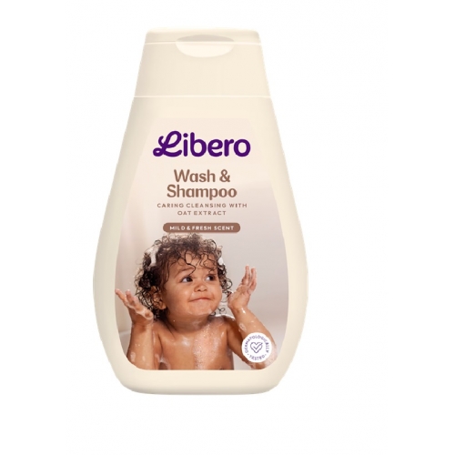 CC直邮1 丽贝乐Libero Wash Shampoo 婴儿洗发沐浴2合1#