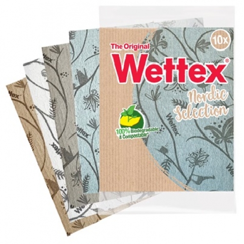 CC直邮1 瑞典Wettex抹布（性冷淡色10片装）#