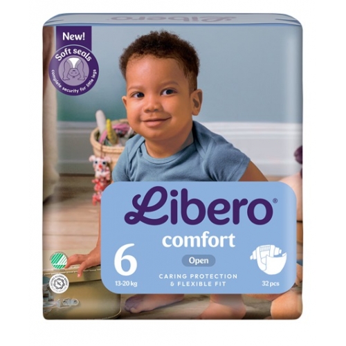 CC直邮1 瑞典Libero 尿不湿Comfort 6#