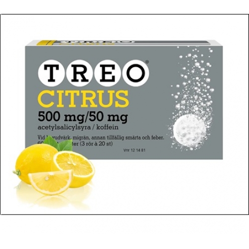 CC直邮1  Treo泡腾片60片柠檬味#